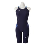 MIZUNO Swimsuit Women GX SONIC V 5 MR FINA N2MG0202 aurora Blue Size L Nylon NEW