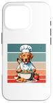 iPhone 16 Pro Chef Dog cooking culinary playful kitchen chef's hat food Case