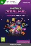 Minecraft Realms Plus 3-Month Subscription - PC Windows,XBOX One,Xbox