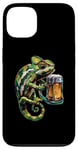 Coque pour iPhone 13 Bière caméléon