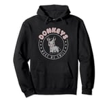 Donkeys Make Me Smile Donkey Lover Cute Farm Animals Pullover Hoodie