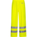 Lyngsøe PU regnbukse, High-Vis gul, klasse 2, størrelse 4XL