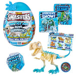 Smashers Dino Ice Age Surprise Egg - Mini T-Rex Skeleton Egg with Surprises! Mix-Match Dinos, Build & Battle (T-Rex Skeleton) by ZURU