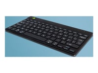 R-Go Ergonomic Keyboard Compact Break - Tastatur - Trådløs - Bluetooth 5.0 - Azerty - Belgisk - Svart