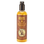 Reuzel Hairspray Grooming Tonic - Subtle Apple, Peppermint Fragrance - Perfect for Blow Drying - Ideal for Volume, Lift and Texture - Low Shine - Protects Hair from All Thermal Styling - 355 ml