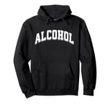 Alcohol Funny Drinking Preppy Aesthetic Beer Wine Gen Z Pullover Hoodie