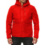 Doudoune Homme De Marque Légèreà Capuche Courte Manteau Homme Hiver Chaud Revers Slim Parka Homme -Zs306913