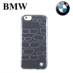 BMW TPU Kidney Pattern Case for iPhone 6 6s Grey Silver