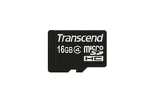 Transcend - flash-minneskort - 16 GB - microSDHC