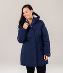 Blue Flame naisten parka 180g 66688*02, laivastonsininen 4058627074696