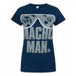 WWE Womens/Ladies Macho Man Randy Savage T-Shirt - L