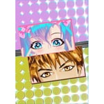 Manga Eyes Dotted Paperback Journal (häftad, eng)