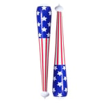 2st basebollträ uppblåsbar ballongsticka American Flag Print