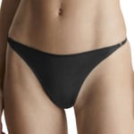 Calvin Klein Trosor Minimalist Thong Svart X-Large Dam