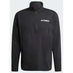 adidas Terrex Multi Climacool 1/2 Zip Long Sleeve Tee, storlek X-Large