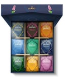 Pukka coffret Sélection, Idée Cadeau Femme et Homme, Coffret Cadeau de Tisanes, Coffret Cadeau Thé 100% Bio Noël, Anniversaire, 9 Saveurs, Matcha, Gingembre, Fenouil, Camomille et bien plus,45 Sachets