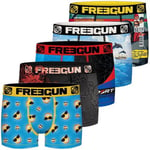 Boxers Freegun  Pack Surprise de 5 Boxers microfibre homme