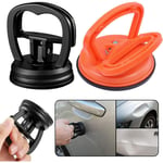 Lot de 2 outils de débosselage et de réparation de voiture avec ventouse, pour poignée de fenêtre, porte, miroir, granit, levage d'objets mobiles