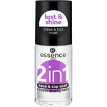 Essence Nails Nail Polish 2 in 1 Base & Top Coat