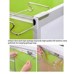 Unique Door Back Garbage Bag Rack Home Cabinet Rag Hanging Rack Household GG RE