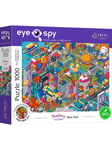 Trefl Puzzle - Unlimited Fit - EYE-SPY - IMAGINARY CITIES: New York USA (1000 pieces) Gulv