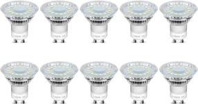 Lepro GU10 LED Bulbs, Cool White 5000K, 50W Halogen Spotlight Equivalent, 4W 325