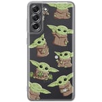 ERT GROUP Coque de téléphone Portable pour Samsung S21 FE Original et sous Licence Officielle Star Wars Motif Baby Yoda 029 Parfaitement adapté à la Forme du téléphone Portable, partiel imprimé