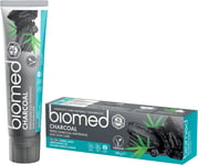 Biomed Triple Charcoal 98% Natural Whitening Toothpaste | Gum Care, Bamboo Charc