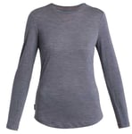 Icebreaker Sphere III LS Tee Cool-Lite Women dam-T-shirt Marin L - Fri frakt