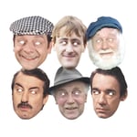 Only Fools and Horses 2D Card Party Face Masks Variety Pack of 6