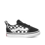 Vans Td Ward Slipon Vit,svarta 26.5