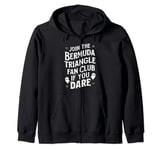 Bermuda Triangle Mysterious Disappearances Unexplained Zip Hoodie