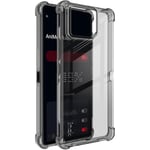 Asus ROG Phone 9 (5G) / 9 Pro (5G) - IMAK Flexibelt Plast Bakside Skal - Genomskinlig / Svart