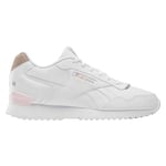 Reebok Femme Glide Ripple Clip Basket, White/Possibly Pink F23-R/Porcelain Rose, 35 EU