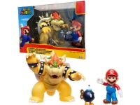 Super Mario - Mario vs. Bowser Diorama Set (64512-4L) /Figures /Multi