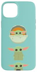 Coque pour iPhone 15 Plus Star Wars The Mandalorian Grogu Trio Cartoon Poses