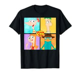 Disney Phineas And Ferb Character Box Up T-Shirt