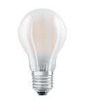 Osram LED-lampe Retro Standard 60W/827, E27, frostet - Varm hvid