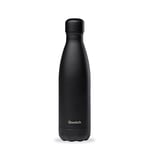 Qwetch - Bouteille Isotherme Originals Noir 500ml - 24h Froid et 12h Chaud - Etanche, Sans BPA & Réutilisable - Gourde inox isotherme pour Sport, Voyage, Bureau, Randonnée