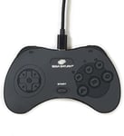 Numskull Official SEGA Saturn Controller Wireless Charger Pad - 10W Fast Qi Charger for all Qi Wireless devices