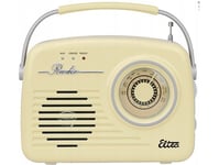 Radio Eltra Radio Luiza Retro Sp-11 Mp3 Usb Sd Vanilje