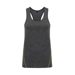 Tri Dri Women's TriDri® "Lazer cut" vest - Black Melange - XS