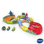 VTech Toot-Toot Drivers Super Circuit RC Raceway Remote Control Car Track