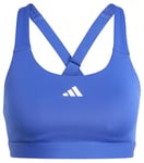 adidas TLRDREACT Training High Support Bra, Soutien-Gorge d'entraînement à Soutien élevé aux Femmes, Semi Lucid Blue,