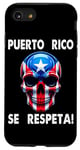 iPhone SE (2020) / 7 / 8 Puerto Rico Se Respeta Boricua Flag Skull Protest Case