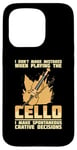 iPhone 15 Pro Cello Instrument Funny Playing Musical Lesson Case