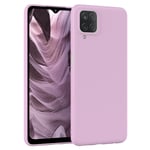 For Samsung Galaxy A12 Phone Case Silicone Back Cover Protection Soft Purple