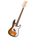 Squier by Fender Debut Collection™ Precision Bass® Guitar, Laurel Fingerboard, White Pickguard, 2-Colour Sunburst