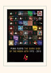 Pink Floyd LMP10819P Dark Side of The Moon 40th Anniversary Montée d'impression, Papier, Multicolore, 30 x 40 cm