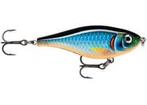 Rapala - Leurre de Pêche X-Rap Twitchin’ Shad - Matériel de Pêche avec Corps Transparent - Leurre Pêche en Mer - Profondeur de Nage 0.3-0.6m - Taille 8cm / 13g - Fabriqué en Estonie - Firetiger